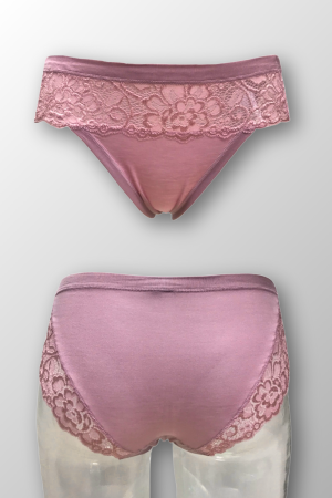 Slip Donna Fianchi Alti con Pizzo