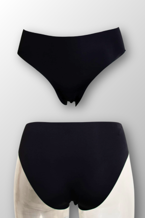Slip Midi Donna Taglio Laser in Microfibra