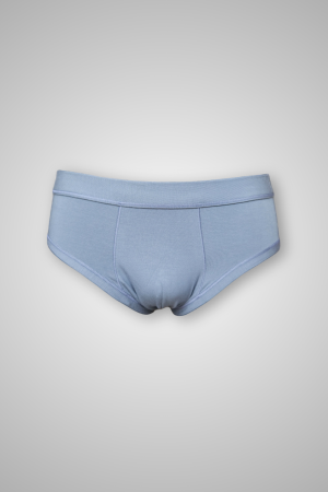 Fronte Slip da uomo in Modal grigio