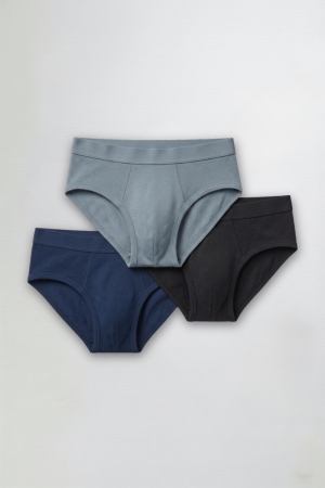 Confezione da 3 Slip da uomo in Modal elasticizzato in quattro colori